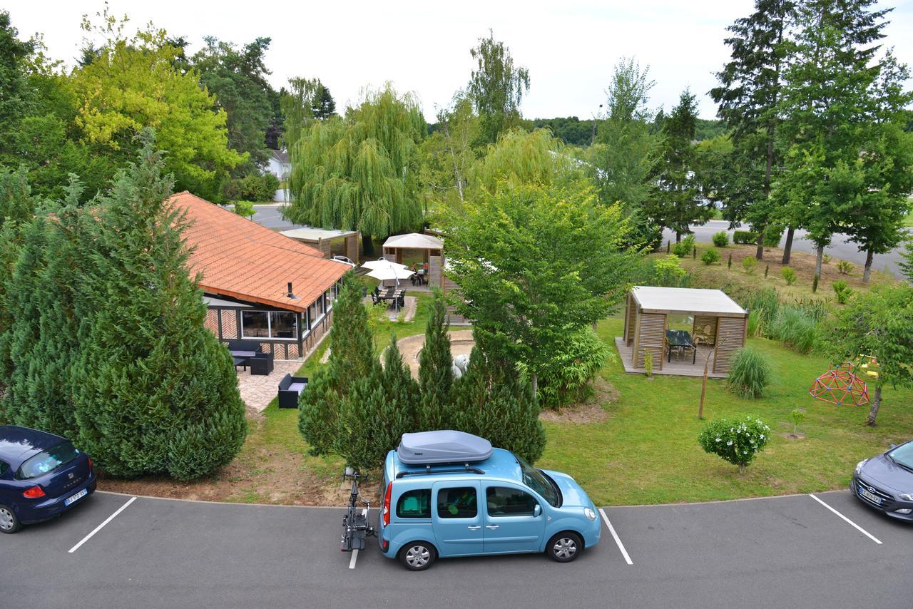 Logis - Hotel Restaurant La Mire Vierzon Rum bild