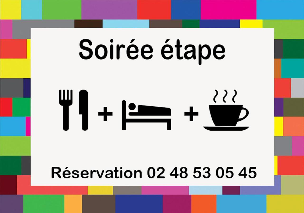 Logis - Hotel Restaurant La Mire Vierzon Exteriör bild